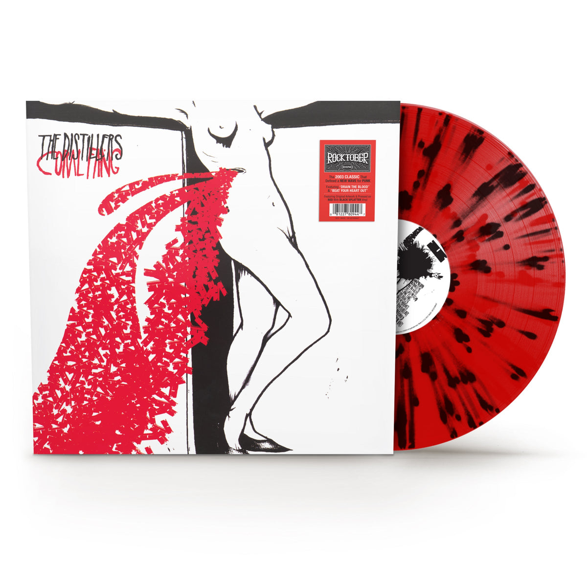 The Distillers- Coral Fang (Rocktober 2025) (1LP Red with Black Splatter Vinyl)