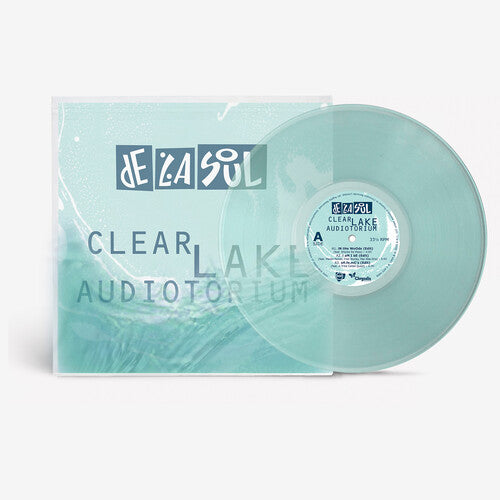 De La Soul- Clear Lake Audiotorium (Sea Green Vinyl w/ Sea Green Gel in Clear Sleeve)