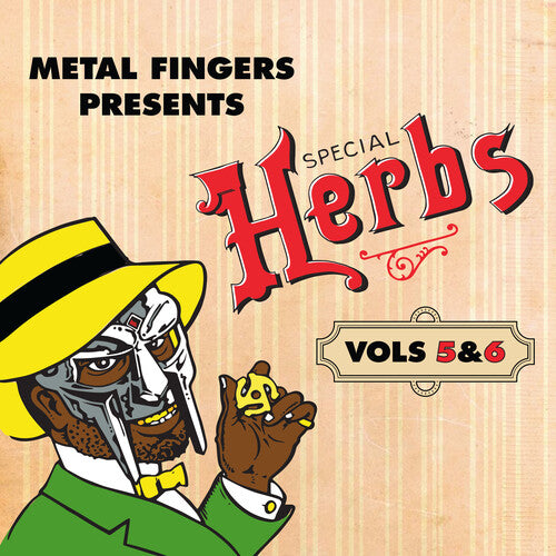 MF Doom- Metal Fingers Presents: Special Herbs Vol. 5 & 6 - Red Vinyl