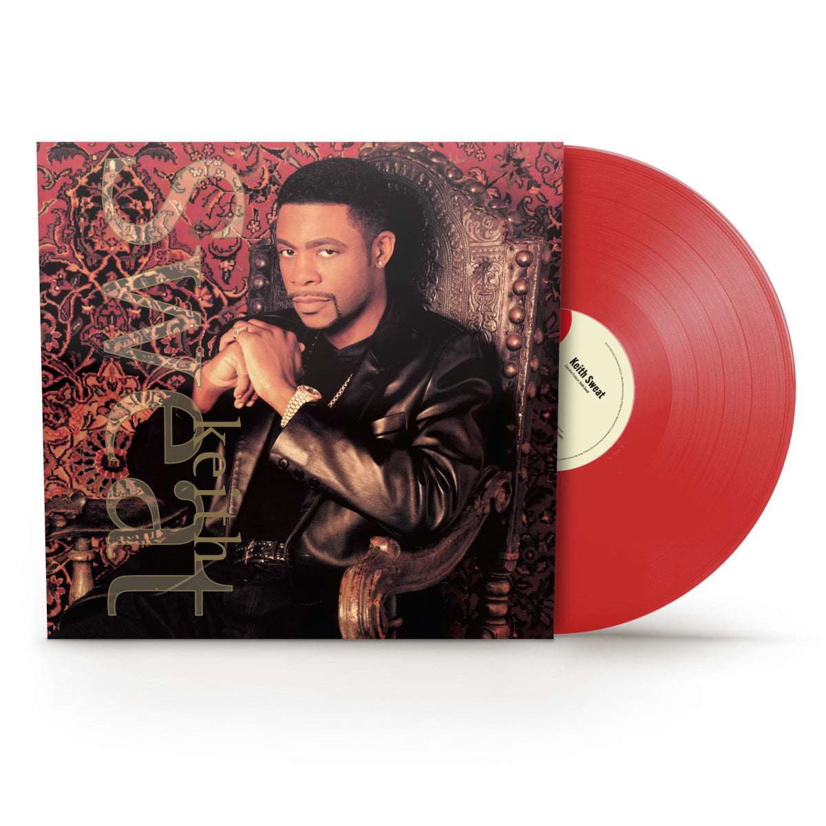 Keith Sweat- Keith Sweat (Elektra 75) (Translucent Red Vinyl)
