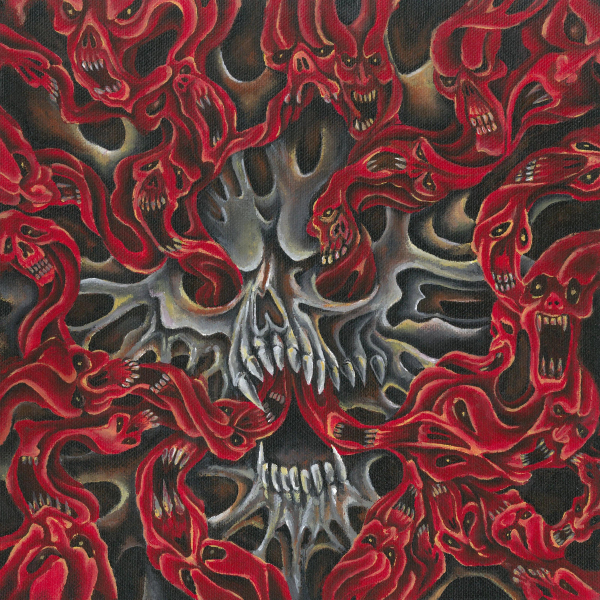 Extinguish- One Less Enemy (Silver Inside Cloudy Clear w/Gold Splatter Vinyl) (DAZE Records)