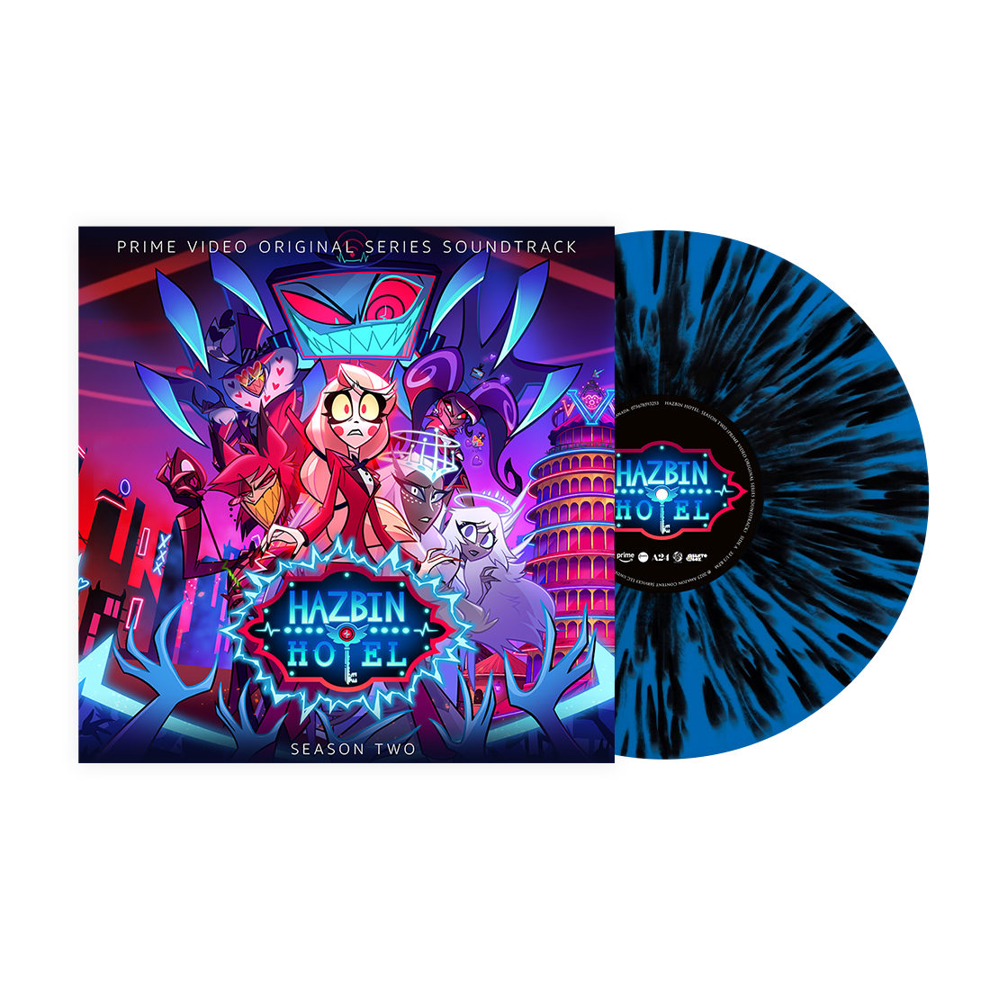 Hazbin Hotel: Season Two (Original Soundtrack) (Indie Exclusive Vinyl) (Voxtek Splatter Vinyl)