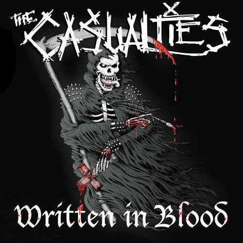 The Casualties- Written In Blood (White Vinyl)