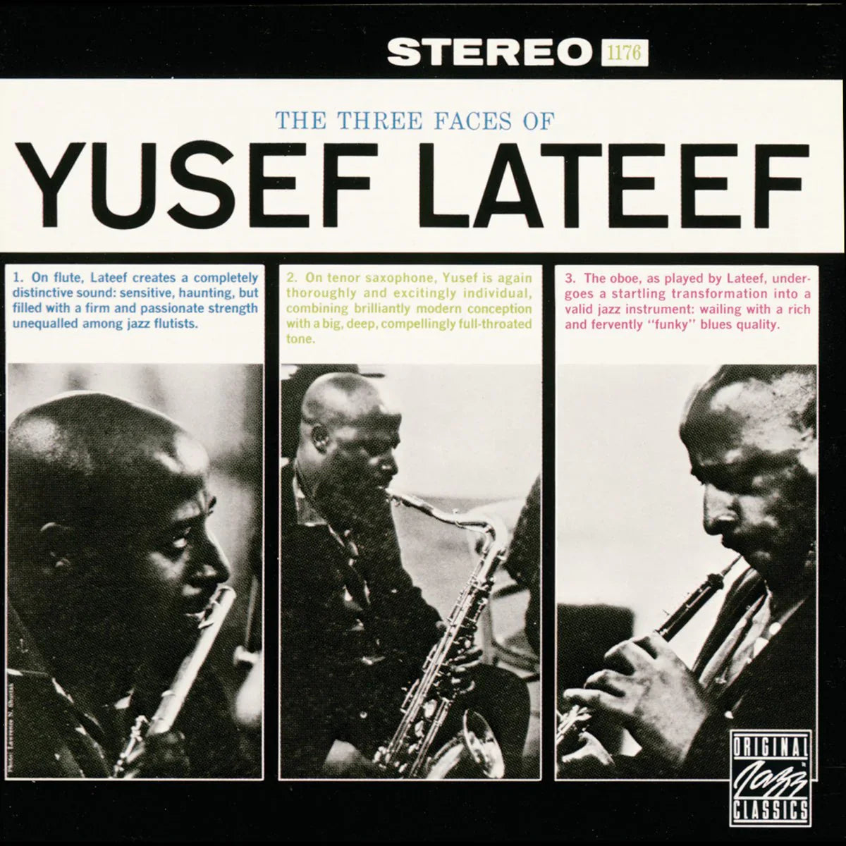 Yusef Lateef- The Three Faces of Yusef Lateef (VMP Pressing) [ vinyl ]