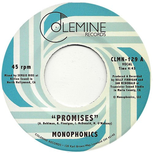 Monophonics- Promises [ vinyl ]