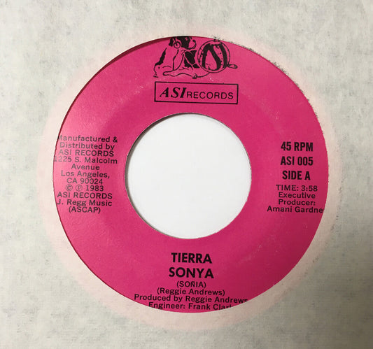 Tierra- Sonya / Body Heat [ vinyl ]