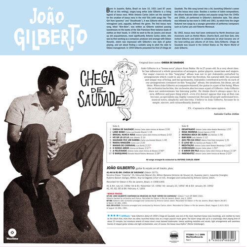 João Gilberto- Chega De Saudade [ vinyl ]