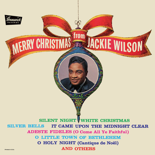Jackie Wilson- Merry Christmas From Jackie Wilson - Red [Colored Vinyl]