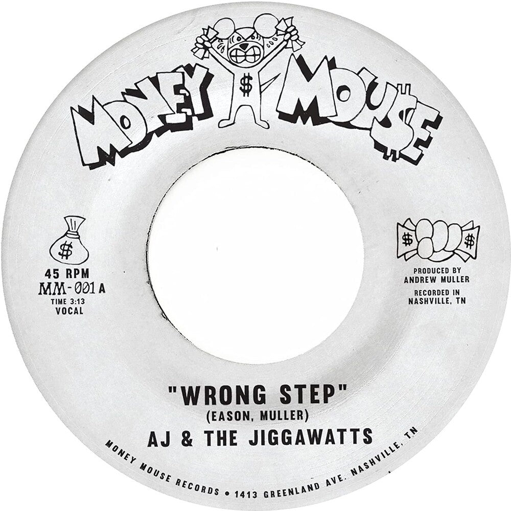 Aj & The Jiggawatts- Wrong Step B/W Karma Is A Bitch [Indie Exclusive] [Indie Exclusive] [ vinyl ]