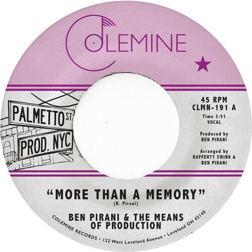 Ben Pirani- More Than A Memory [ vinyl ]