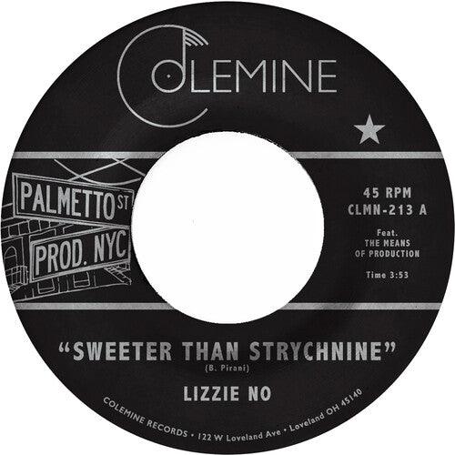 Lizzie No & Ben Pirani- Sweeter Than Strychnine / Stop Bothering Me - Opaque Red [ vinyl ]