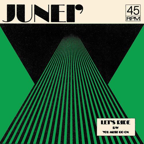 JUNEI'- Let's Ride B/w You Must Go On - Clear Green [ vinyl ]