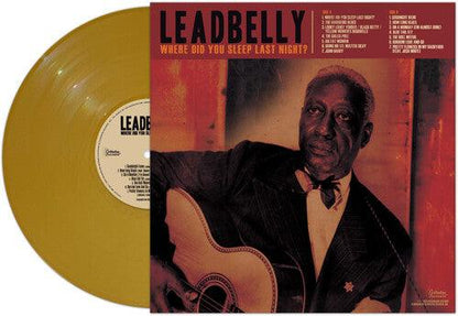 Leadbelly- Where Did You Sleep Last Night? - Gold [ vinyl ]