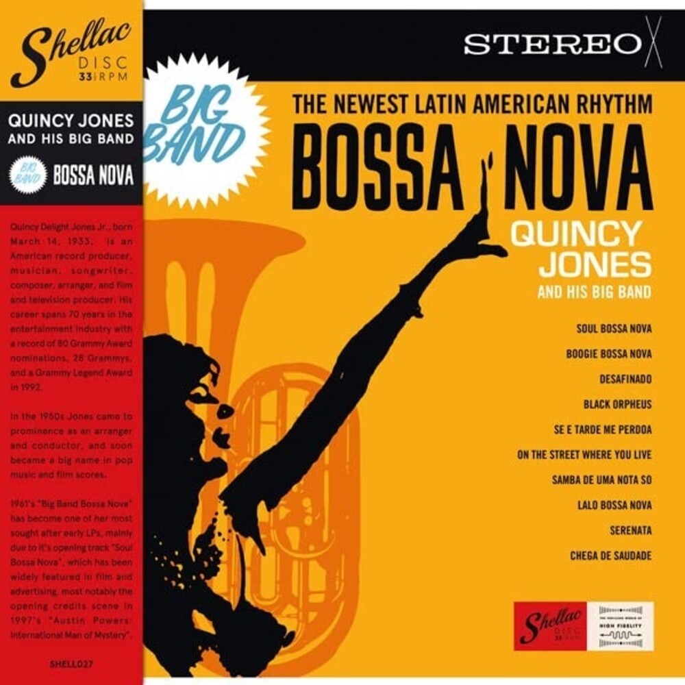 Quincy Jones & His Big Band- Bossa Nova [ vinyl ]