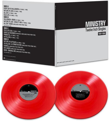 Ministry- 12" Singles 1981-1984 - Red [ vinyl ]