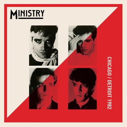 Ministry- Chicago/detroit 1982 - Red Marble [ vinyl ]
