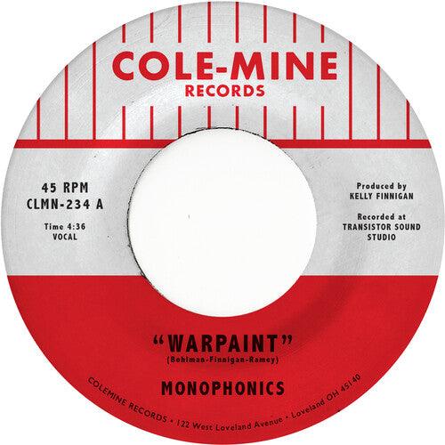 Monophonics & Kelly Finnigan- Warpaint / Crash & Burn - Black Swirl [ vinyl ]