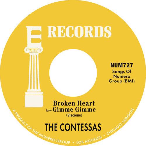 The Contessas- Broken Heart B/w Gimme Gimme [ vinyl ]