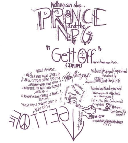 Prince & New Power Generation- Gett Off (One-Sided) -BF23 [ vinyl ]