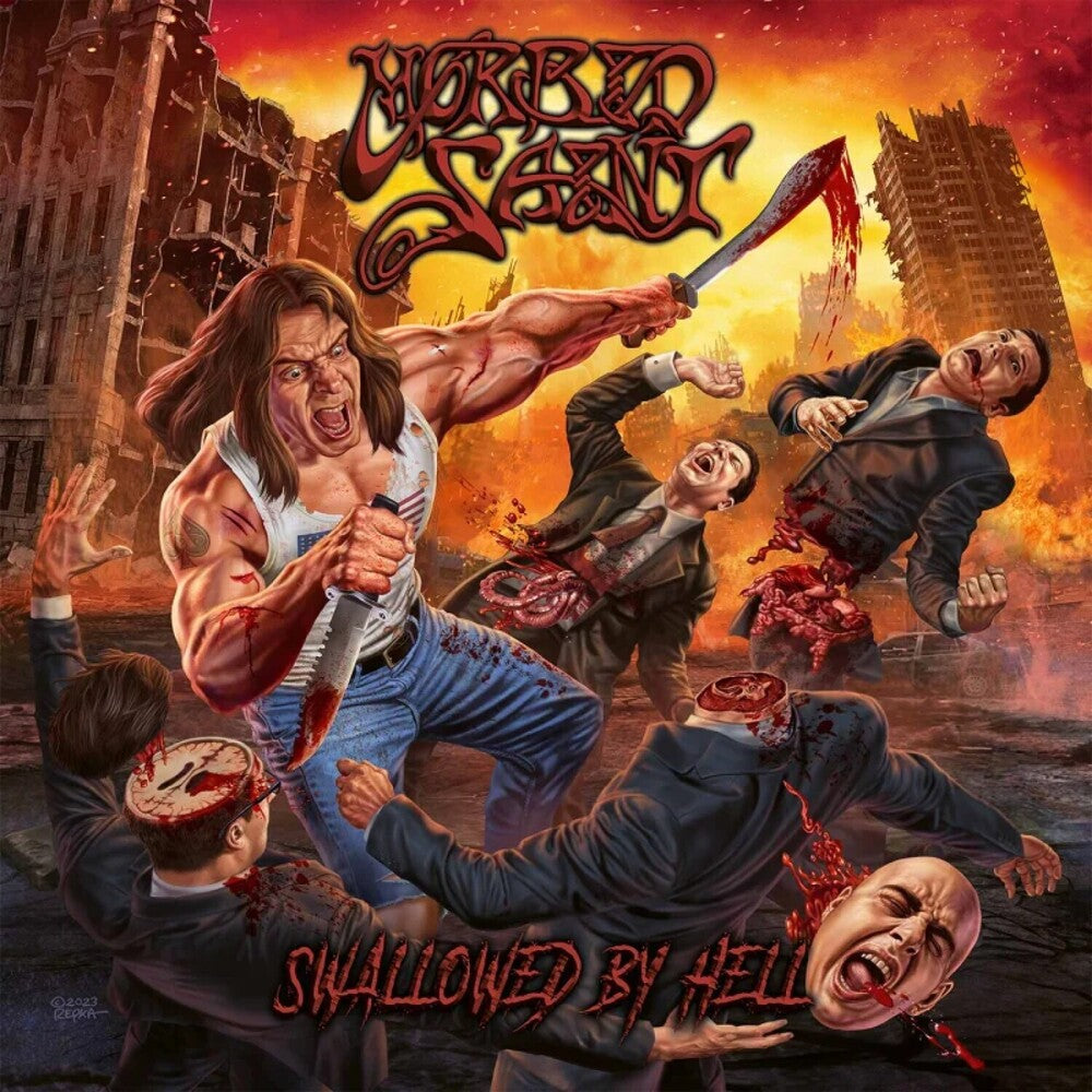 Morbid Saint- Swallowed By Hell - Red [Colored Vinyl] (Red)