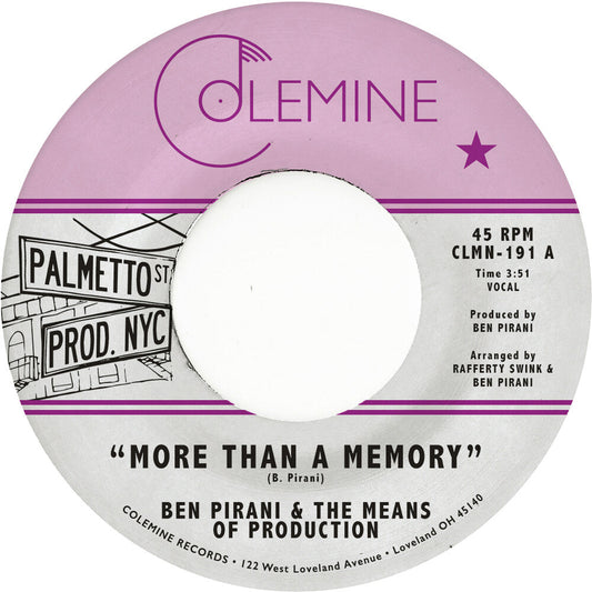 Ben Pirani- More Than A Memory (Can) [ vinyl ]