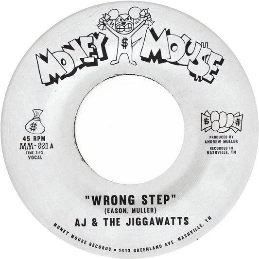 Aj & The Jiggawatts- Wrong Step / Karma Is A Bitch [Colored Vinyl] (Gol) (Can)