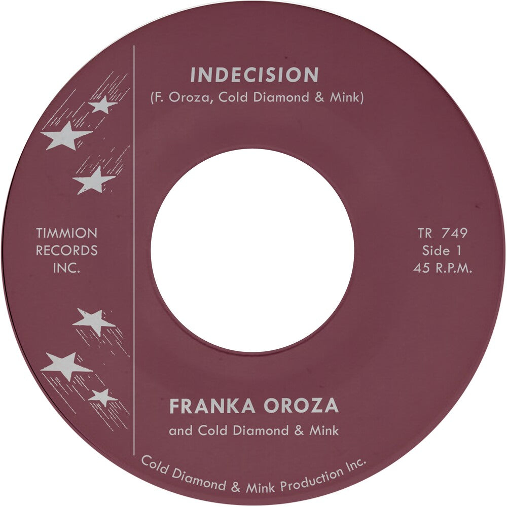 Franka Oroza- Indecision - Purple [Colored Vinyl] (Purp)