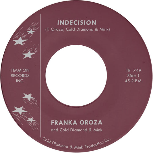 Franka Oroza- Indecision - Purple [Colored Vinyl] (Purp)