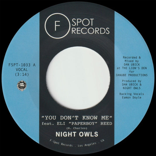 Night Owls- You Don't Know Me B/W If You Let Me [ vinyl ]