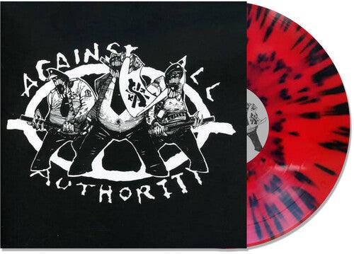 Against All Authority- 24 Hour Roadside Resistance (Red w/ Black Splatter) [ vinyl ]