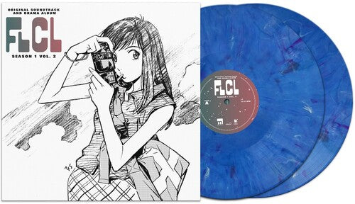 The Pillows- FLCL Season 1 Vol. 2 - O.S.T. (Drama Album) (Colored Vinyl, Blue, 150 Gram Vinyl, Gatefold LP Jacket)