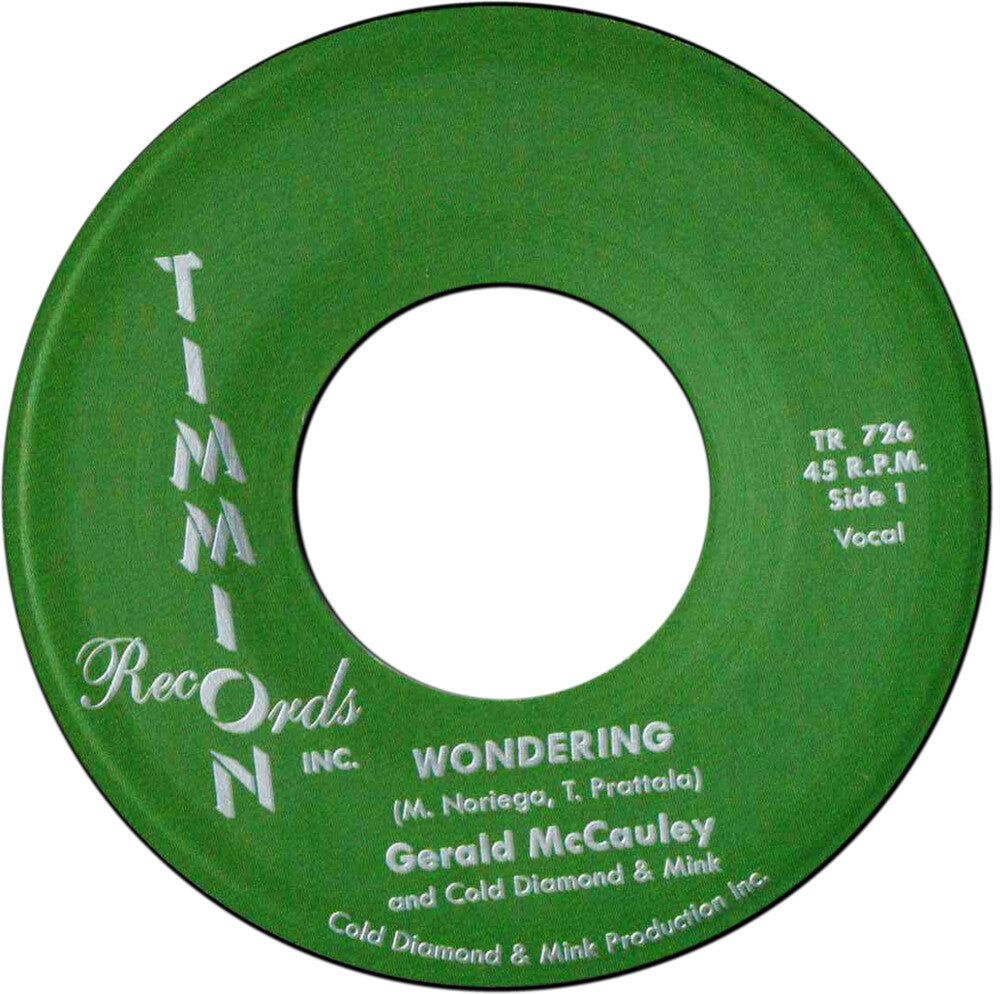 Gerald Mccauley  / Cold Diamond & Mink- Wondering/Wondering (Instrumental) [ vinyl ]