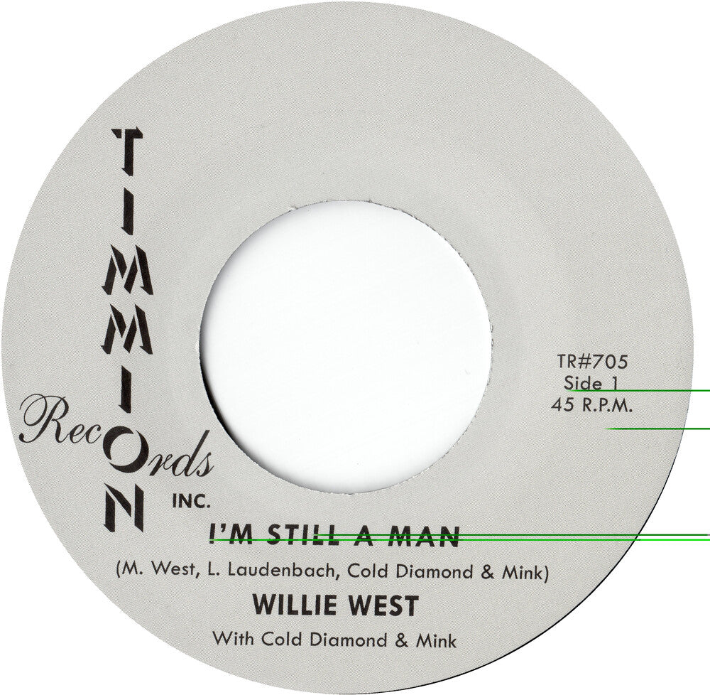 Willie West- I'm Still A Man/I'm Still A Man (Instrumental) [ vinyl ]