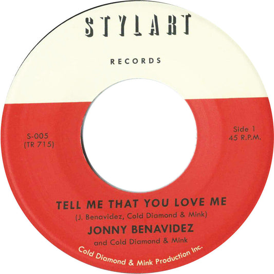 Jonny Benavidez  / Cold Diamond & Mink- Tell Me That You Love Me [ vinyl ]