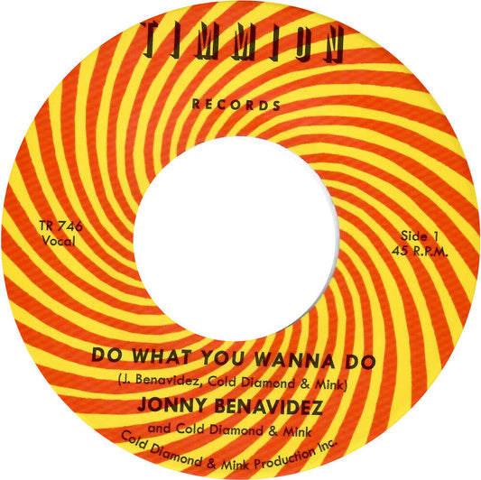 Jonny Benavidez  / Cold Diamond & Mink- Do What You Wanna Do [ vinyl ]
