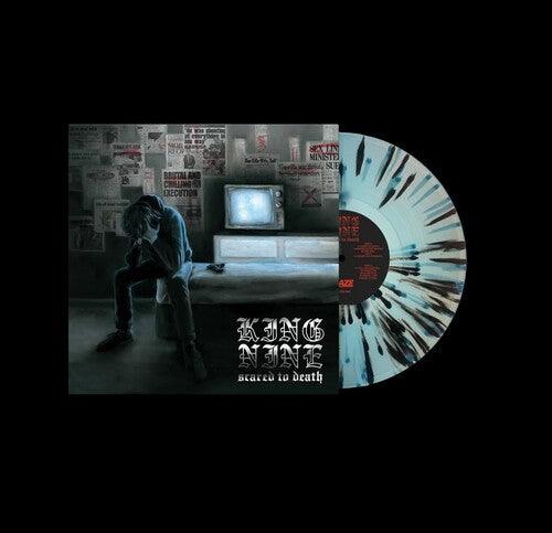 King Nine- Scared to Death (Clear Light Blue w/Blue & Black Splatter) (DAZE Records) [ vinyl ]