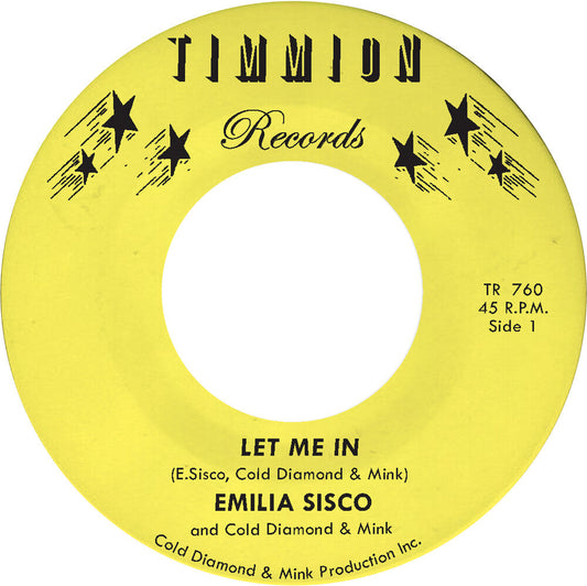 Cold Diamond & Mink / Emelia Sisco- Let Me In [Colored Vinyl]