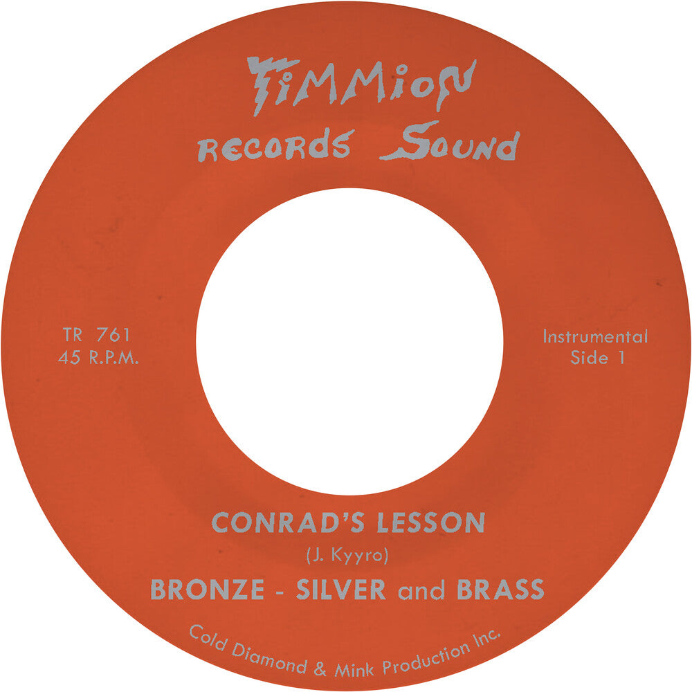 Bronze Silver & Brass- Conrad's Lesson - Transparent Red [Colored Vinyl] (Red)
