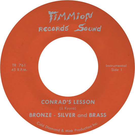 Bronze Silver & Brass- Conrad's Lesson - Transparent Red [Colored Vinyl] (Red)