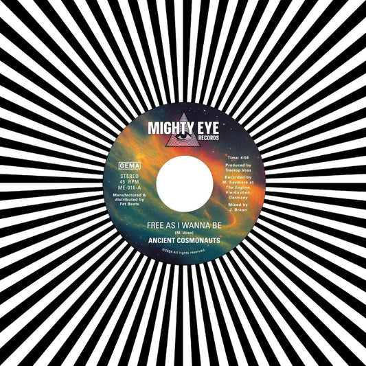Ancient Cosmonauts- Free As I Wanna Be B/w Intergalactical Travel [ vinyl ]