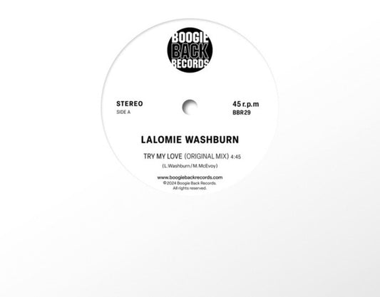 Lalomie Washburn- Try My Love [ vinyl ]