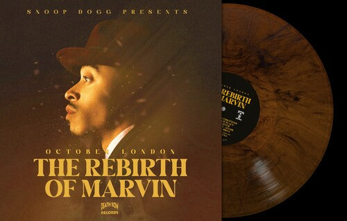 October London- The Rebirth Of Marvin - Limited Brown Marble Vinyl (Indie Exclusive Vinyl)