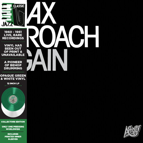 Max Roach- Again - Opaque Green & White [ vinyl ]