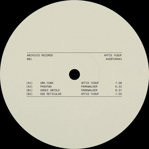 Affie Yusuf- Aventuraii [ vinyl ]