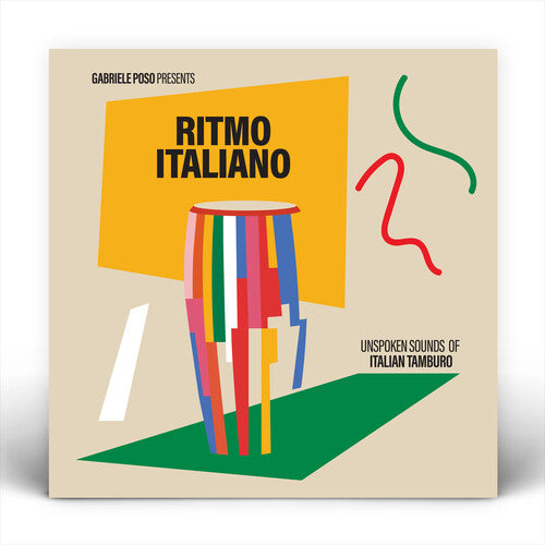 Gabriele Poso- Ritmo Italiano 'Unspoken Sounds of Italian Tamburo' [ vinyl ]