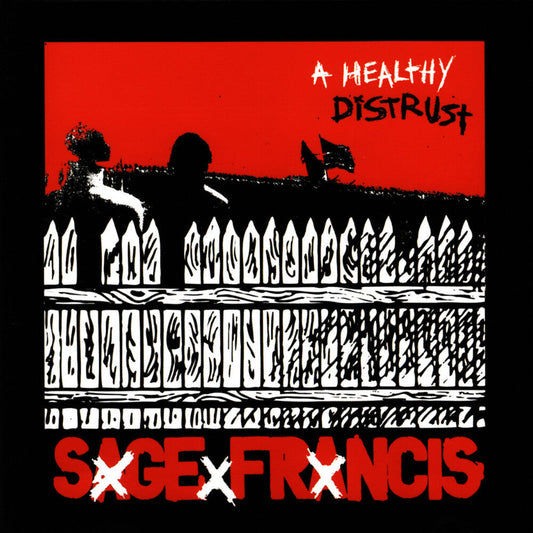 Sage Francis- Healthy Distrust (Anniversary Edition) [White/Red Colored Vinyl]