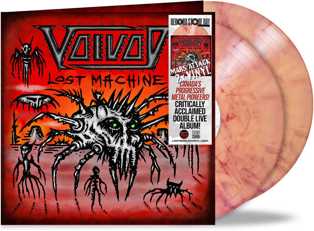Voivod- Lost Machine - Live - Limited Edition Colored Vinyl [RSD Black Friday 2025]