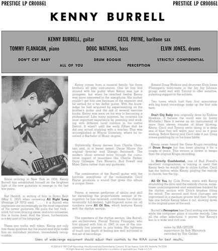 Kenny Burrell- Kenny Burrell (Original Jazz Classics Series) [ vinyl ]
