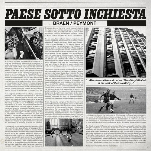Paese Sotto Inchiesta [ vinyl ]