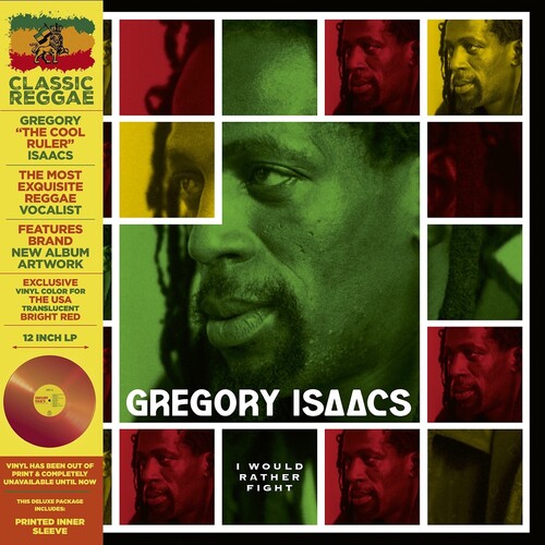 Gregory Isaacs- I Would Rather Fight - Red Vinyl